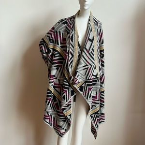 Lucky Brand sweater southwest pattern